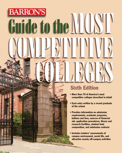 Title details for Guide To The Most Competitive Colleges by Editors of Barron's Educational Series, Inc. - Available